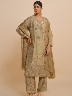 Gwylan Kurta Set - Sage