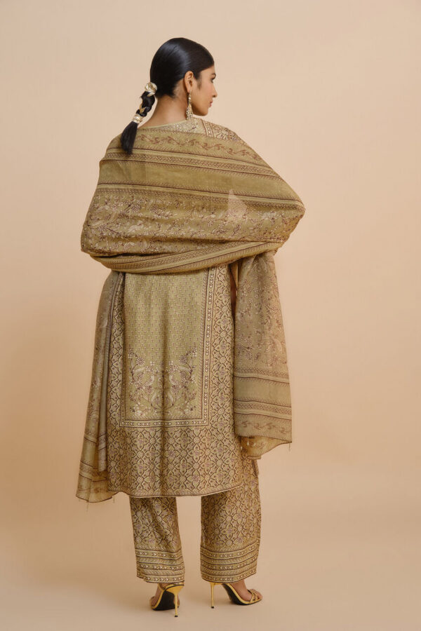 Gwylan Kurta Set - Sage