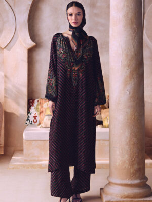 Alishba Kurta Set - Black