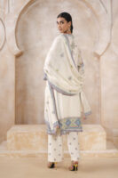 Alvia Embroidered Mul Suit Set - Multi