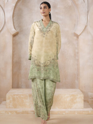 Avra Kurta Set - Green