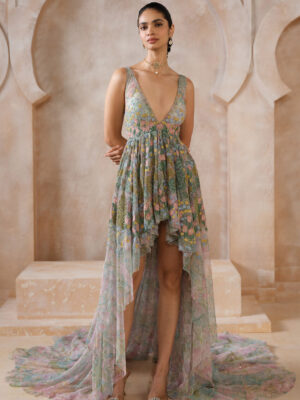 Lakeforest High-Low Gown - Powder Blue