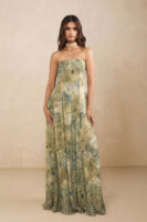 Iris Bemberg Gown - Sage