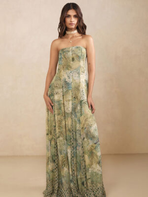 Iris Bemberg Gown - Sage