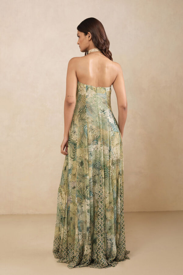 Iris Bemberg Gown - Sage