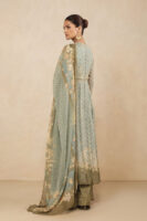 Asma Anarkali Suit Set - Blue