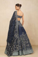 Samah Lehenga Set - Blue