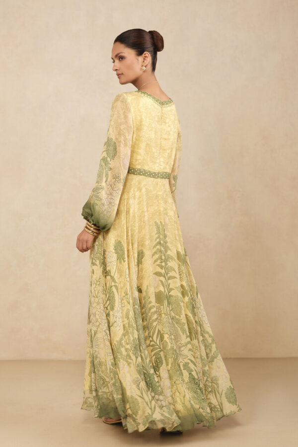 Mahek Gown - Yellow