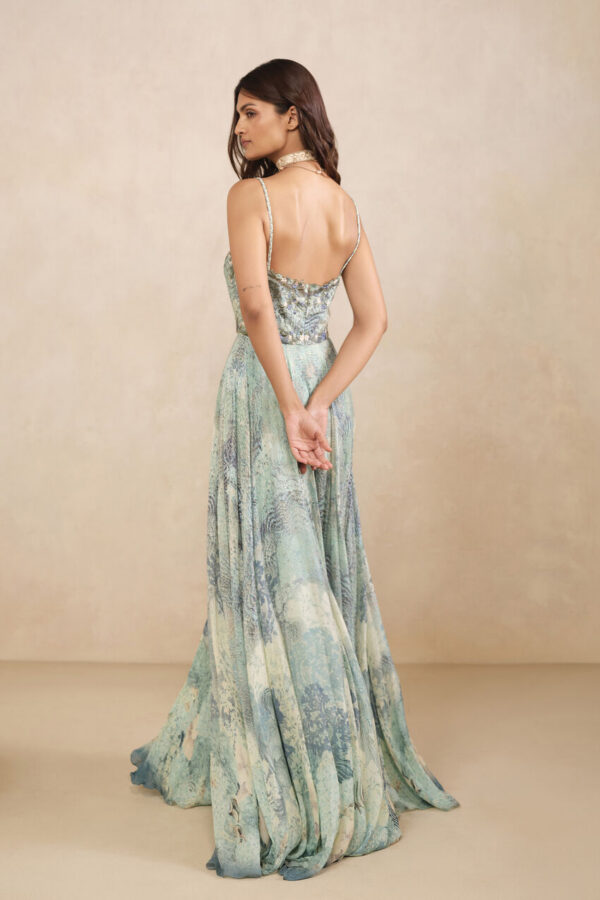 Fuji Bemberg Gown - Blue