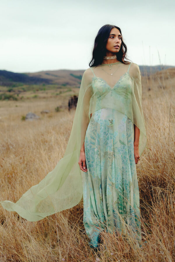 Kiko Bemberg Gown - Sage