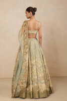 Noora Embroidered Lehenga Set - Blue