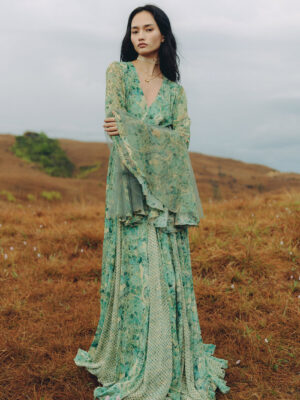 Kumi Bemberg Gown - Green