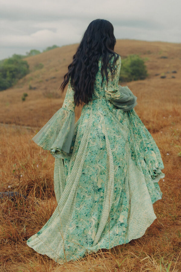 Kumi Bemberg Gown - Green