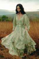 Amur Bemberg Gown - Sage