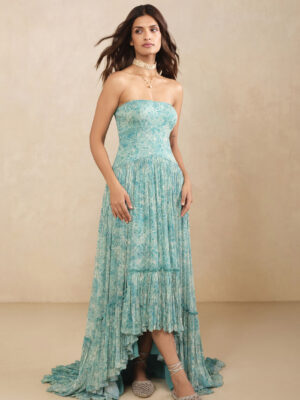 Mirou Bemberg Gown - Blue