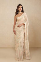 Sakura Bemberg Saree - Blush